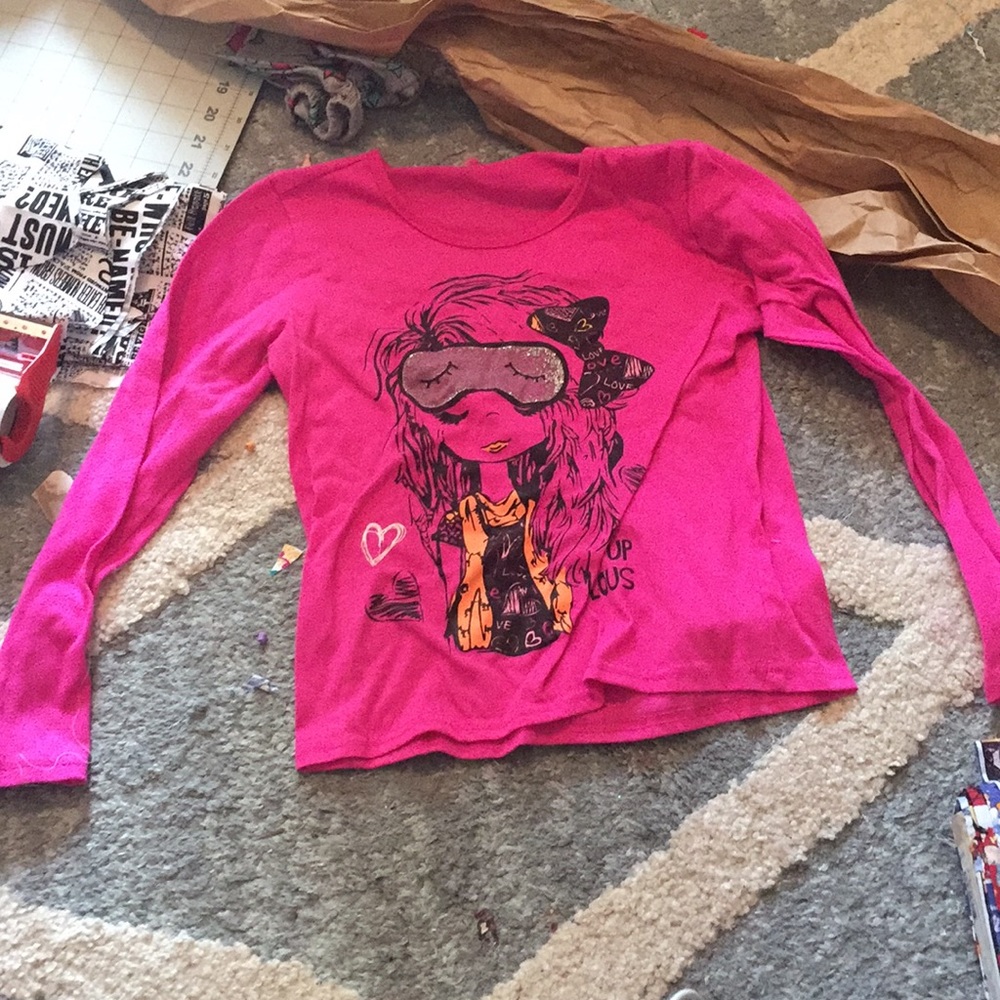 Soper soft pink pajama shirt 👚